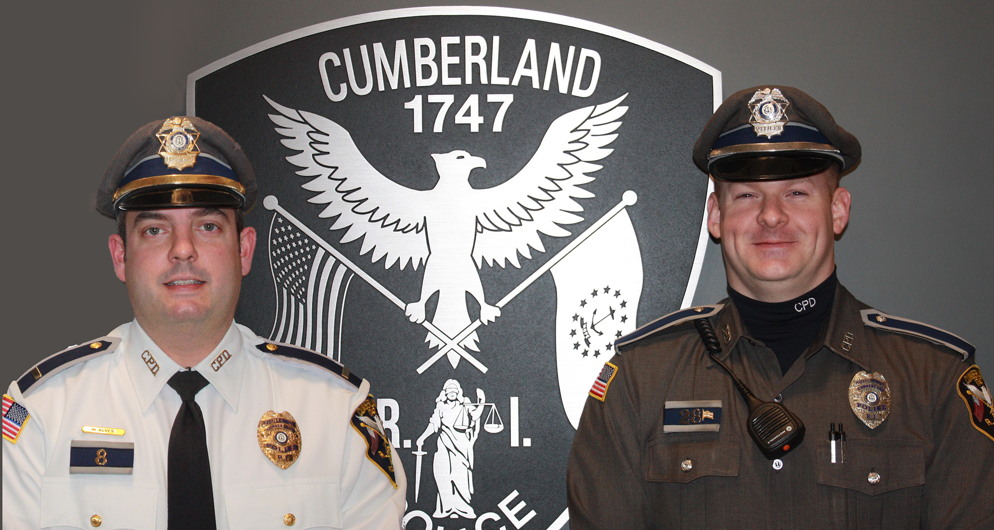 Officer Matthew Alves and Patrol Officer Kenneth Henneberry