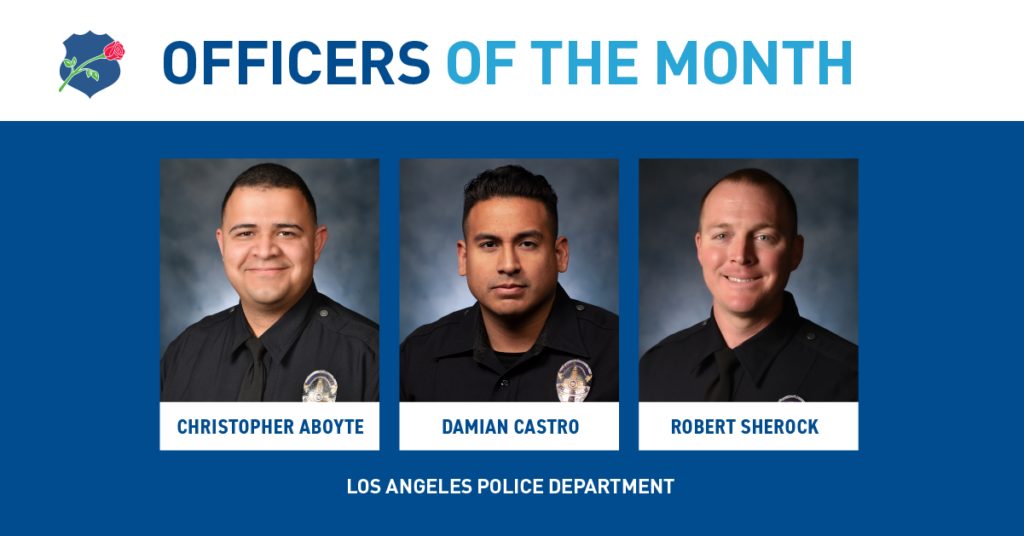 National Law Enforcement Memorial and Museum Announces January 2022 Officers of the Month