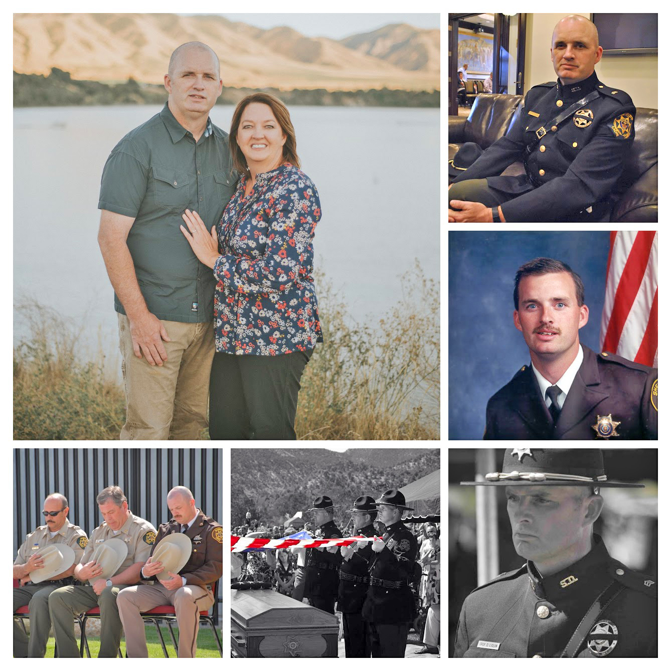 Sergeant Troy Liquin collage