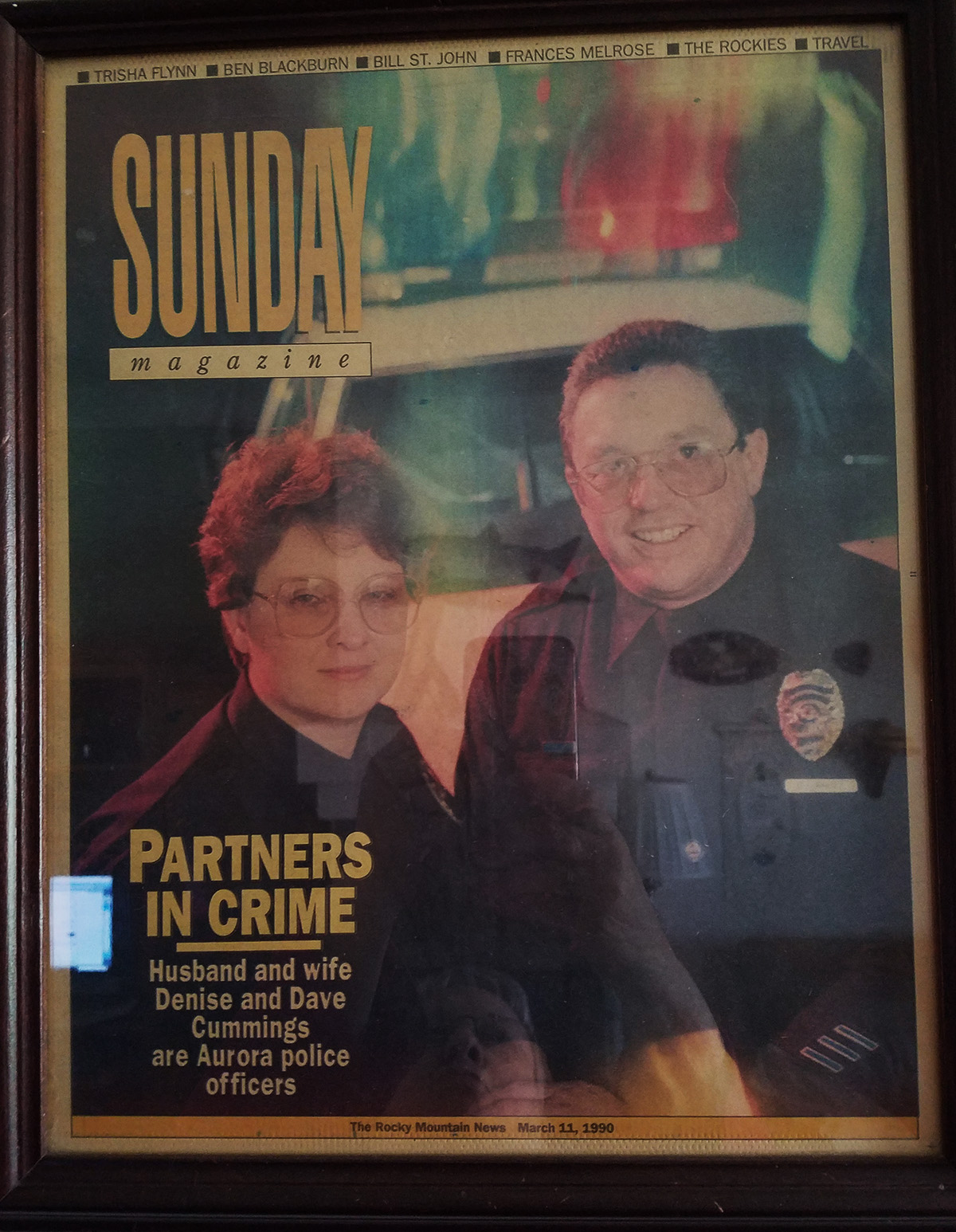 Denver Post Sunday Magazine Cover March 11, 1990