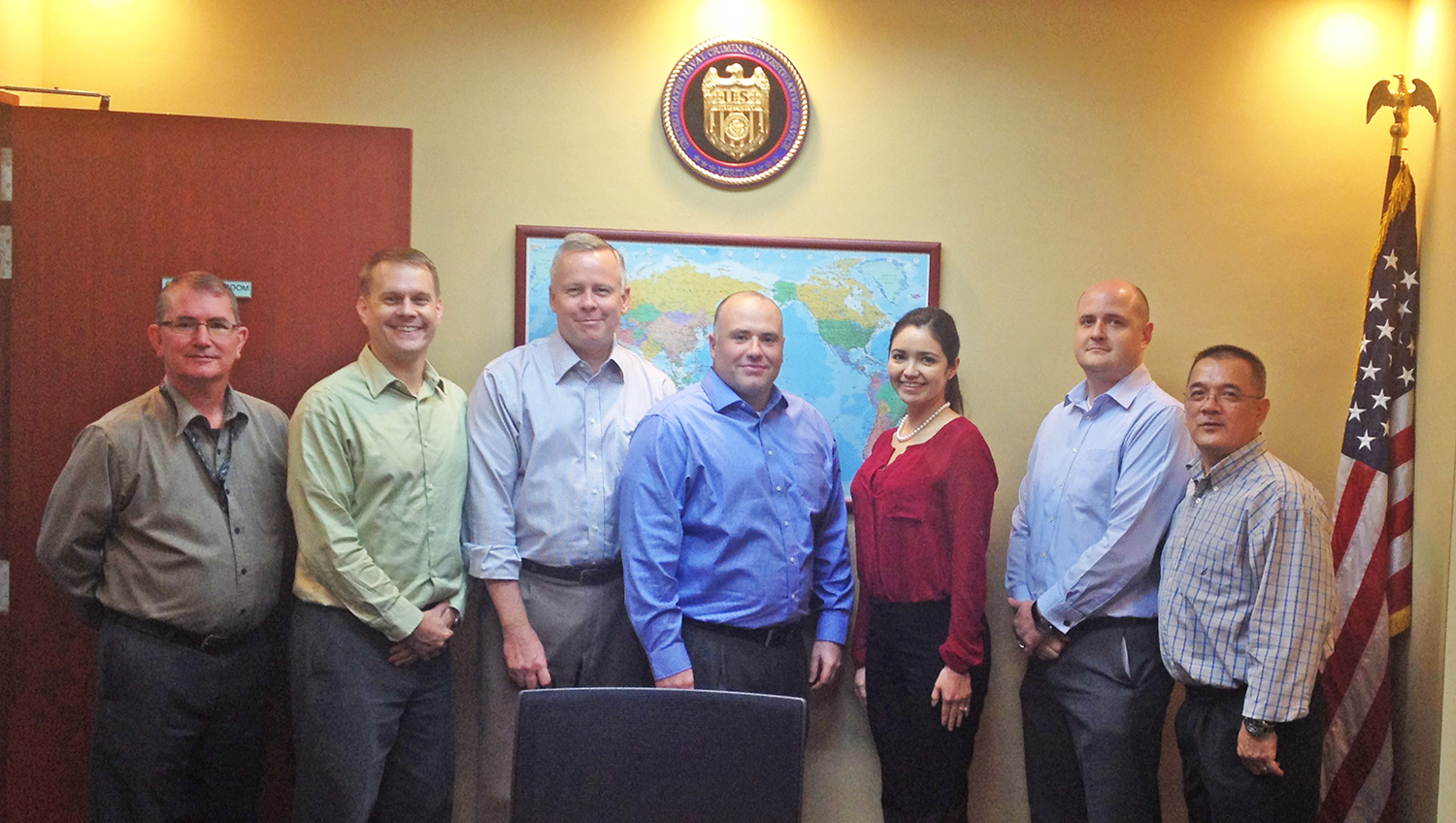 Me and part of my leadership team from my tour as the Special Agent in Charge of the NCIS Southeast Asia Field Office, based in Singapore.