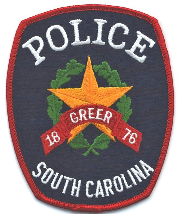 Greer (SC) PD Patch