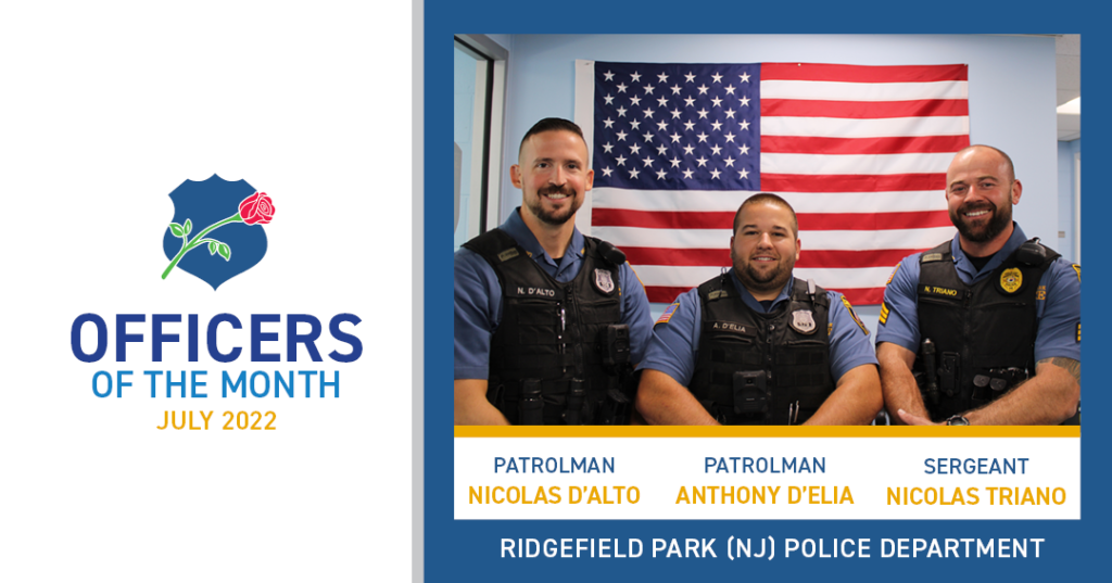 July 2022 Officers of the Month