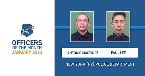 January 2023 Officers of the Month