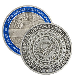 Memorial Pewter Medallion Coin