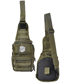 Rose & Shield Tactical Sling Bag